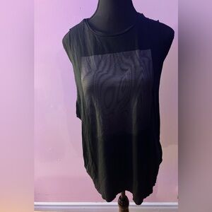 Ladies Reebok black tank size L